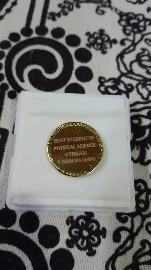 Principal's Gold Medal